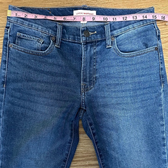 LUCKY BRAND Sweet Mid Rise Straight Blue Jeans - Picture 2 of 8